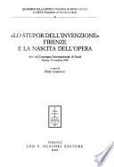 Lo stupor dell'invenzione