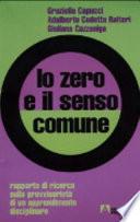 Lo zero e il senso comune. Rapporto di ricerca sulla provvisorietà di un apprendimento disciplinare