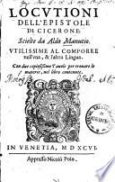 Locutioni dell'epistole di Cicerone