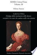 Lodovico Dolce, 'Dialogo della instituzion delle donne, secondo li tre stati che cadono nella vita umana' (1545)