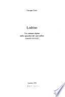 Lodrino, un comune alpino nello specchio dei suoi ordini (secoli XVII-XIX)