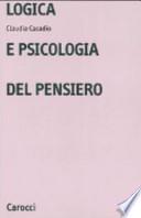 Logica e psicologia del pensiero