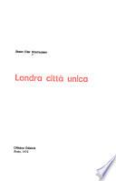 Londra città unica