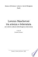 Lorenzo Mascheroni tra scienza e letteratura