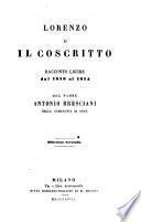 Lorenzo o il Coscritto