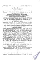 Lotta contro la tubercolosi