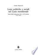 Lotte politiche e sociali nel Lazio meridionale