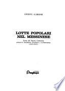 Lotte popolari nel messinese