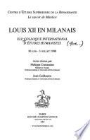 Louis XII en Milanais