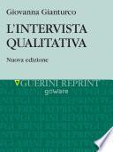 L’intervista qualitativa. Nuova edizione