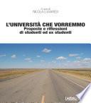 L’università che vorremmo