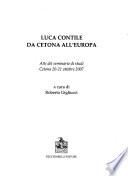Luca Contile da Cetona all'Europa