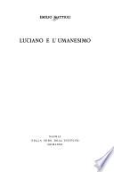 Luciano e l'umanesimo