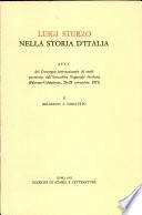 Luigi Sturzo nella storia d'Italia
