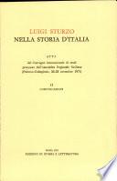 Luigi Sturzo nella storia d’Italia