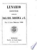 Lunario genovese ...