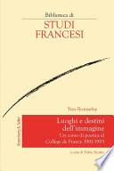 Luoghi e destini dell’immagine
