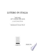 Lutero in Italia
