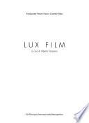 Lux Film. Catalogo