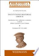 M. Fabi Quintiliani Institutionis oratoriae liber IX, Bd.2