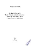 M. Tulli Ciceronis, In C. Verrem actionis secundae liber quartus (De signis)