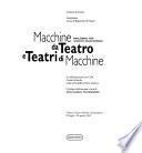 Macchine da teatro e teatri di macchine