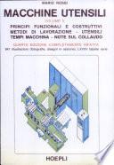 Macchine utensili