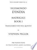 Madrigals, book I