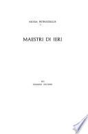 Maestri di ieri