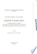 Maestri, scolari, amici
