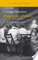 Libro Maigret en el Picratt's