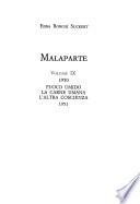 Malaparte: 1950 ; Fuoco umido ; La carne umana ; L'altra coscienza ; 1951