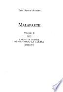 Malaparte: 1952 ; Anche le donne hanno perso la guerra ; 1953-1954