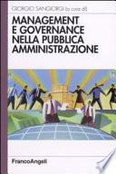 Management e governance nella pubblica amministrazione