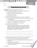 Maniac Magee Comprehension Assessment