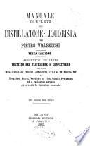 Manuale completo del distillatore-liquorista