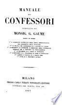 Manuale dei confessori