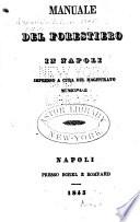 Manuale del forestiero in Napoli