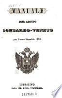 Manuale del regno lombardo-veneto per l' anno