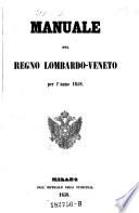 Manuale del regno lombardo-veneto per l' anno