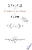 Manuale della provincia di Como per l'anno..