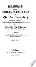Manuale della storia naturale