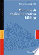 Manuale di analisi narrativa biblica