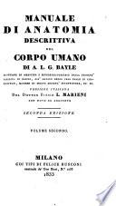 Manuale di anatomia descrittiva del corpo umano