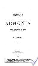 Manuale di armonia