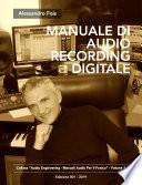 MANUALE DI AUDIO RECORDING DIGITALE