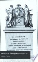Manuale di bibliografia del secolo xv
