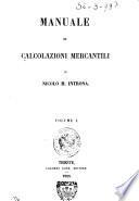 Manuale di calcolazioni mercantili