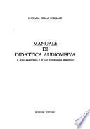 Manuale di didattica audiovisiva