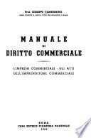 Manuale di diritto commerciale